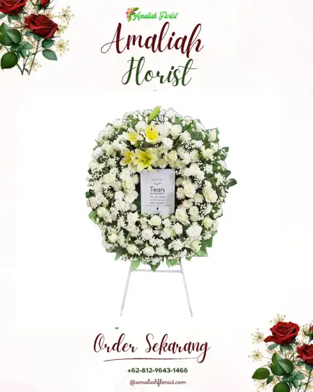 Krans Bunga Duka Kemiling Permai